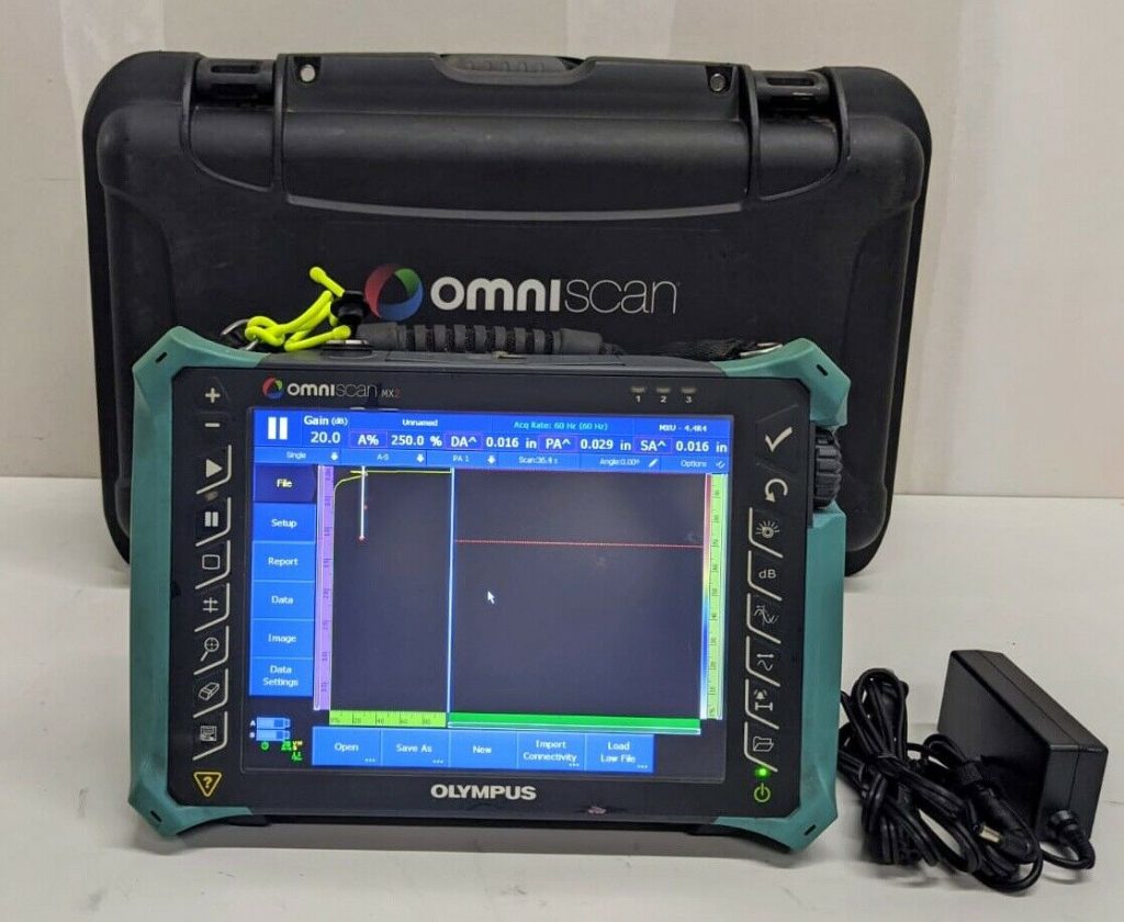 Omniscan Ruler Colors Olympus OmniScan MX2 Ultrasonic Flaw Detector - Nusa Stores