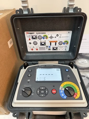 Megger DLRO10HDX Series Portable Low Resistance Ohmmeter