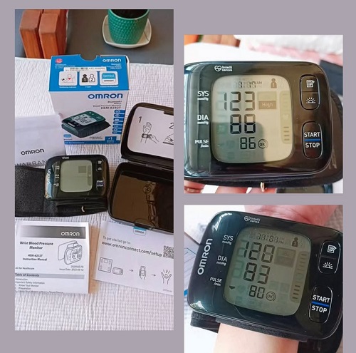 Omron Bluetooth Wrist Blood Pressure Monitor HEM-6232T